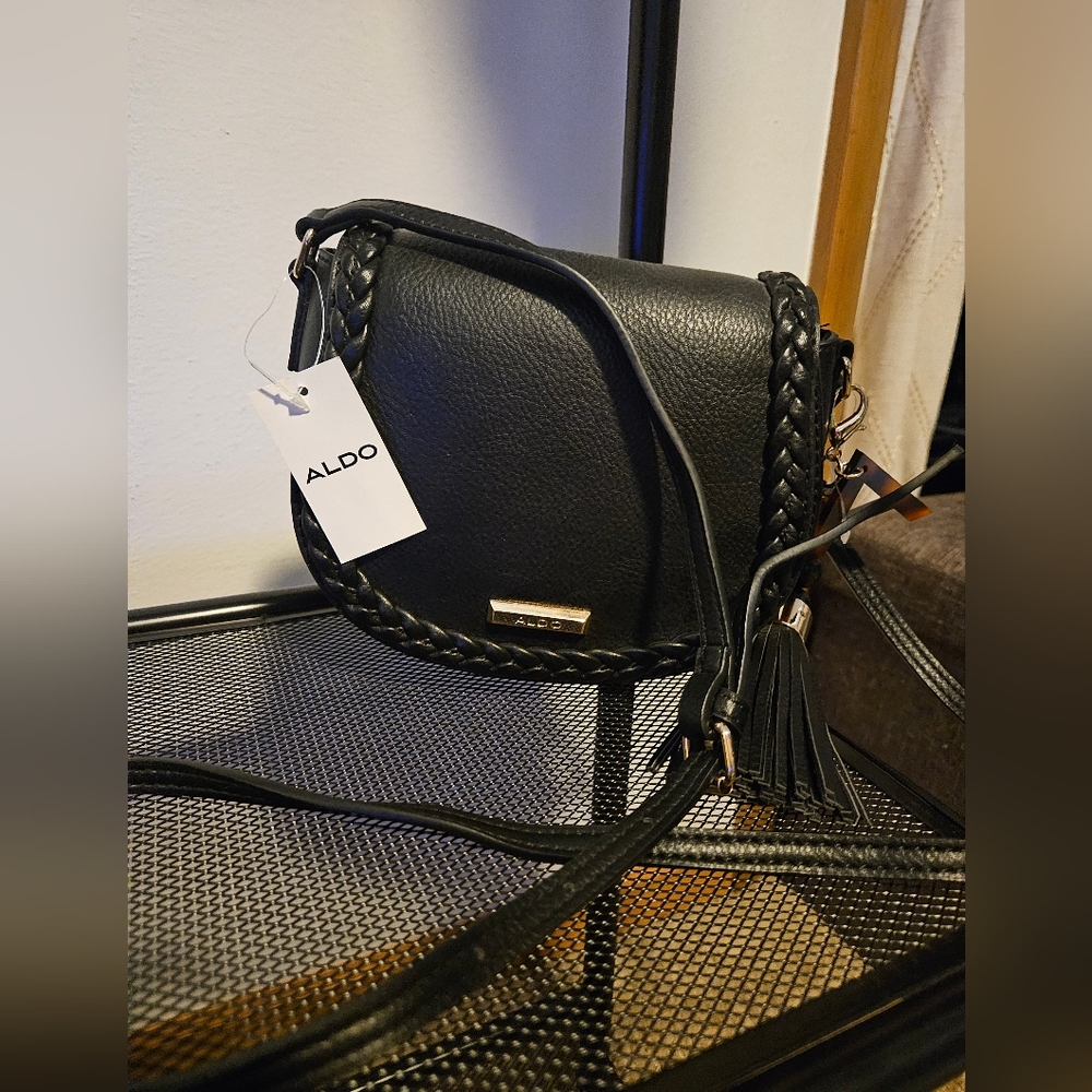 Aldo black purse.